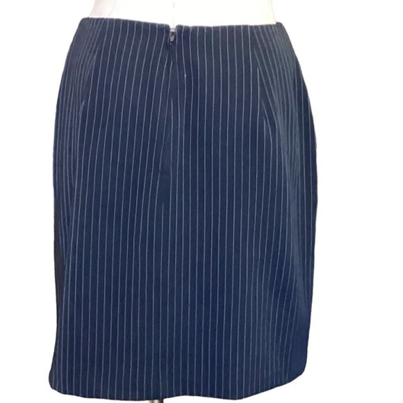Suit Us Pinstripe Pencil Skirt Sz 9/10 Career Business #143G - Picture 5 of 8